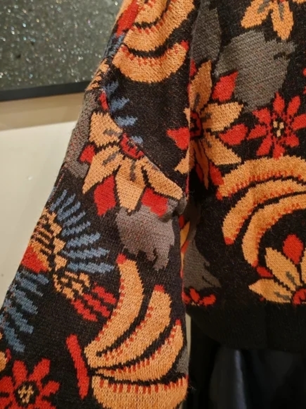 Farm Rio Macaw Ballet Stripes Cardigan M - Picture 3 of 13